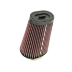 SN-2560 | Air Filter Mounting Flange I.D. 2 7/16 - Filter -Base Size 3 1/4 x 4, Top Size 3 1/4 x 2 1/2, Length 7 - Flange Angle 20°