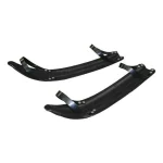 35-238 | Ski Slips Black with 24” straps for Skidoo Precision (Dual keel), Skidoo offset skis and Simmons skis