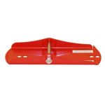 35-358 | Polaris Ski Mounting Saddles Brackets Bright Red