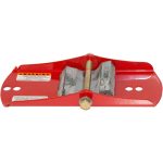 35-412 | Ski-Doo Ski Mounting Saddles Brackets Red