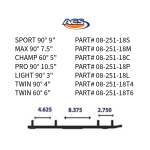 08-251-18S | Yamaha ACS Lite Sports Carbide Runner