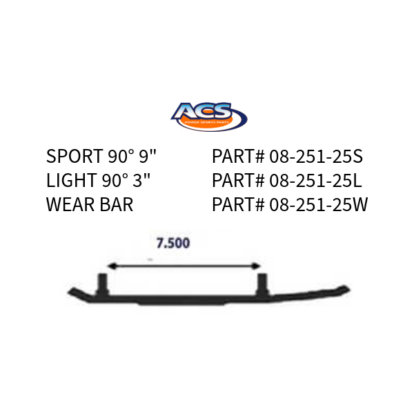 thumb_K8A_08-251-25W 08-251-25W | Yamaha Wear bar - Image 1