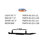 08-253-11W | Polaris Wear bar