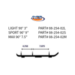 08-254-02S | Ski Doo ACS Lite Sports Carbide Runner