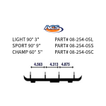 08-254-05S | Ski Doo ACS Lite Sports Carbide Runner