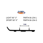 08-254-L | Ski-doo ACS Lite Carbide Runners