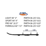 08-257-01L |  Arctic Cat ACS Lite Carbide Runners