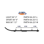 08-257-S | Arctic cat  ACS Lite Sports Carbide Pair