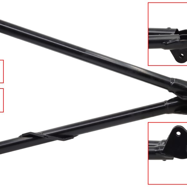 08-465-17 | Arctic Cat Lower A-Arms Right Ball Joints Permanently Fixed To A-Arms
Bushings Installed