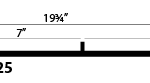 510-425 | Ski-Doo Wearbar Length 21.375”, Stud 2
