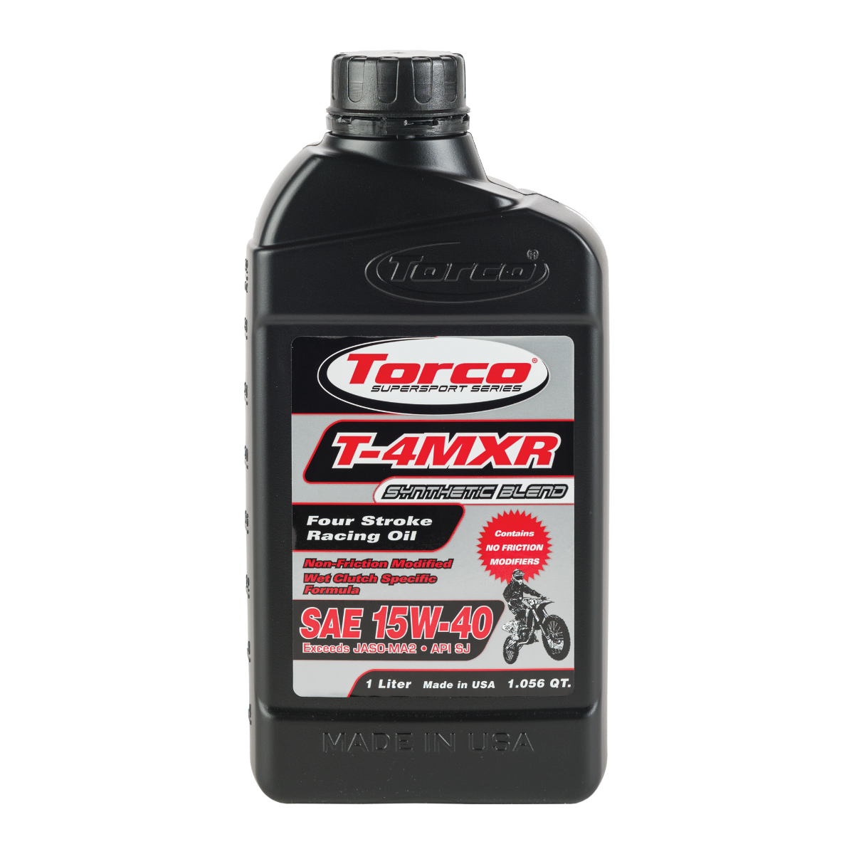 thumb_TOR_146548 146548 | T-4MXR 4 Stroke Synthetic Blend Oil 15W40 - 1 Liter Bottle - Image 1