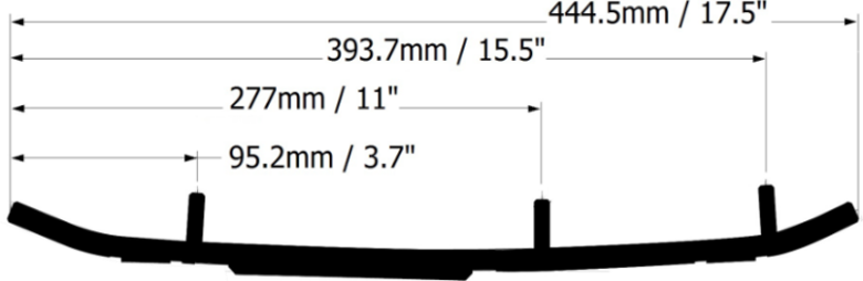 thumb_bot_611-226 611-226 | Polaris Wearbar And Carbides Dual X2 4 - Image 1