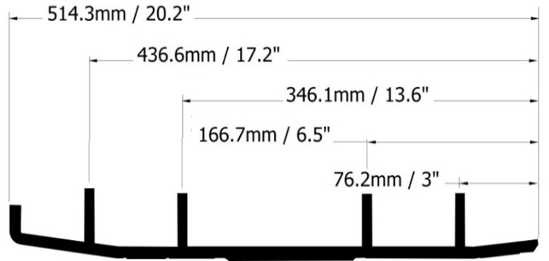 thumb_bot_611-642 611-642 | Yamaha Wearbar And Carbides Dual X2 4 - Image 1