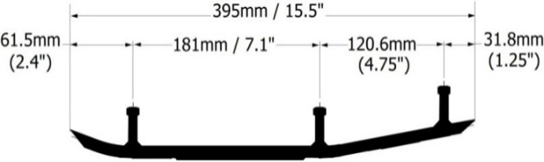 thumb_bot_612-228 612-228 | Polaris Wearbar And Carbides Dual X2 6 - Image 1