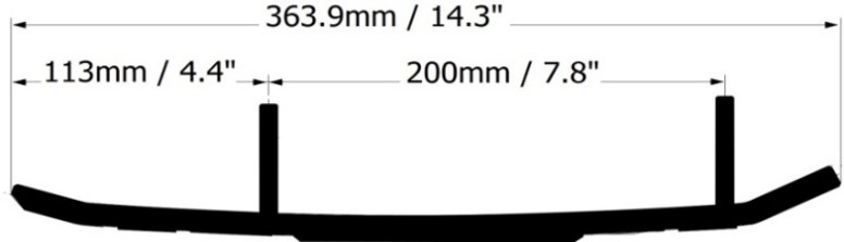 thumb_bot_911-296 911-296 | Polaris Wearbar and Carbides Ripper 4 - Image 1