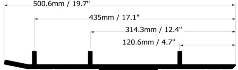thumb_bot_911-426 911-426 | Ski Doo Wearbar and Carbides Ripper 4 - Image 1