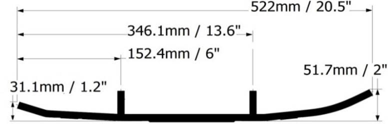 thumb_bot_911-455 911-455 | Ski Doo Wearbar and Carbides Ripper 4 - Image 1