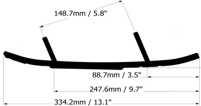 thumb_bot_911-475 911-475 | Ski Doo Wearbar and Carbides Ripper 4 - Image 1