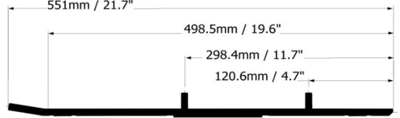 thumb_bot_911-476 911-476 | Ski Doo Wearbar and Carbides Ripper 4 - Image 1