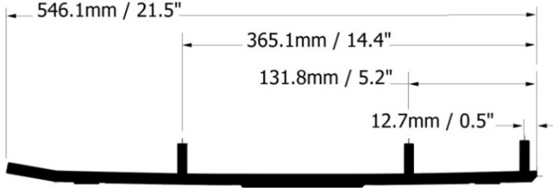 thumb_bot_911-478 911-478 | Ski Doo Wearbar and Carbides Ripper 4 - Image 1