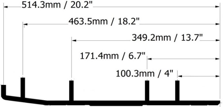 thumb_bot_915-130 915-130 | Arctic cat Wearbar And Carbides Slasher 6 - Image 1