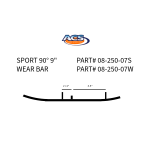08-250-07W | Kawasaki Wear Bar