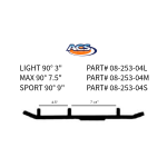 08-253-04L | Polaris ACS Lite Carbide Runners