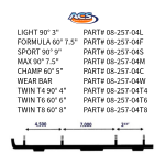 08-257-04T6 | Arctic Cat ACS Carbide Twin T6 (EA)